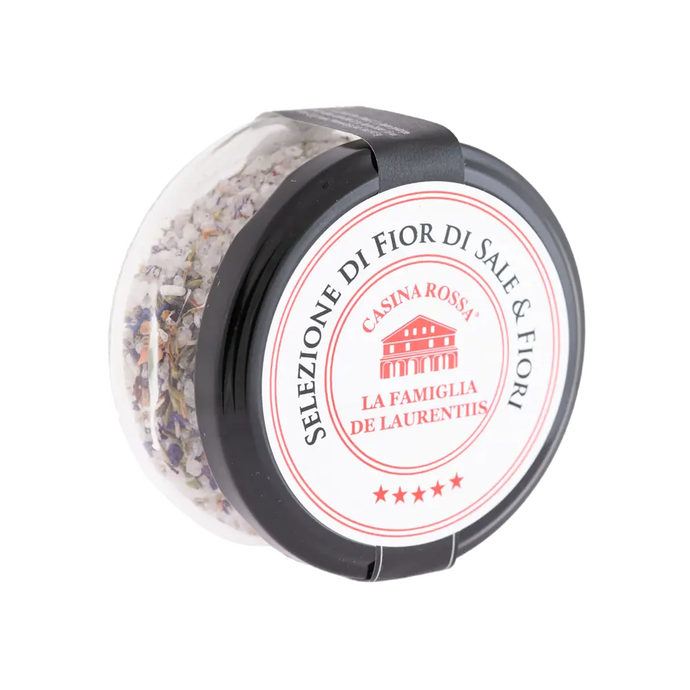 Fior di Sale mit Blüten 100g