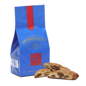Cantuccini mit dunkler Schokolade