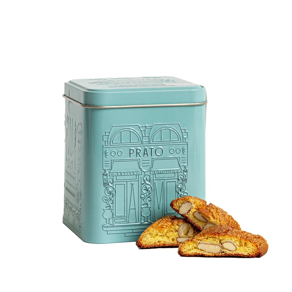 Cantuccini mit Mandeln in Dose Azzurra