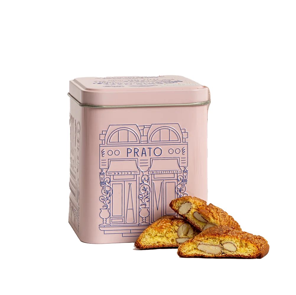 Cantuccini mit Mandeln in Dose Rosa
